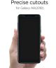 Spigen Samsung Galaxy A8 (2018) Curved Tempered Glass Protector Zwart