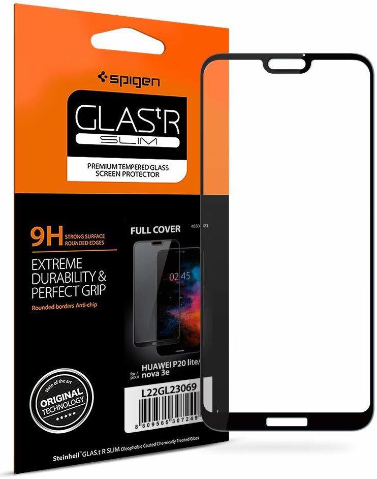 Spigen Huawei P20 Lite Tempered Glass Screen Protector afbeelding 1