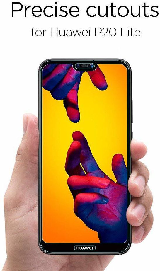 Spigen Huawei P20 Lite Tempered Glass Screen Protector afbeelding 2