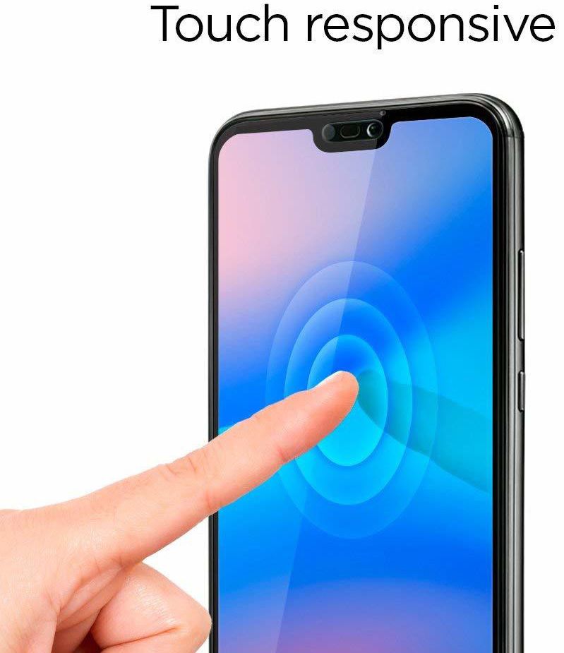 Spigen Huawei P20 Lite Tempered Glass Screen Protector afbeelding 3