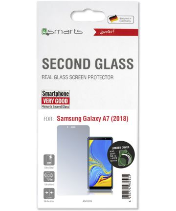 4Smarts Second Glass Galaxy A7 2018 Tempered Glass Screen Protector Screen Protectors