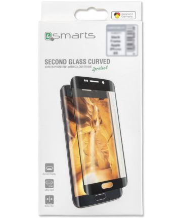 4Smarts Second Glass Curved Huawei Mate 20 Pro Tempered Glass Zwart Screen Protectors