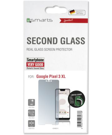 4Smarts Second Glass Google Pixel 3 XL Tempered Glass Screen Protector Screen Protectors