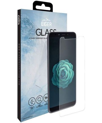 Eiger 2.5D Tempered Glass Screen Protector Xiaomi Mi A2 Screen Protectors