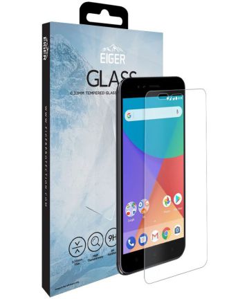 Eiger 2.5D Tempered Glass Screen Protector Xiaomi Mi A1 Screen Protectors