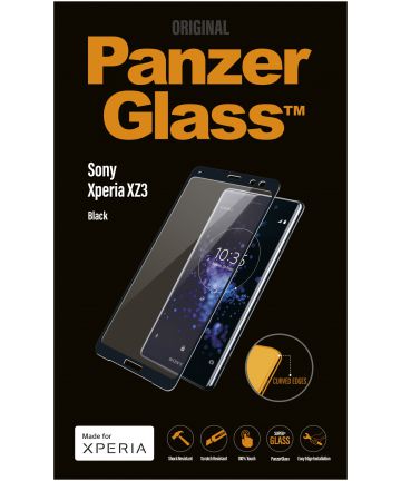 Panzerglass Sony Xperia XZ3 Edge to Edge Screenprotector Screen Protectors