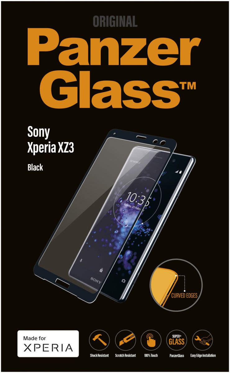 Panzerglass Sony Xperia XZ3 Edge to Edge Screenprotector afbeelding 1
