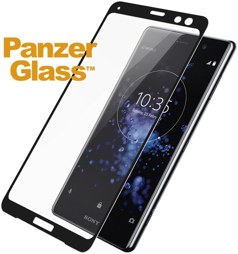 Panzerglass Sony Xperia XZ3 Edge to Edge Screenprotector afbeelding 2