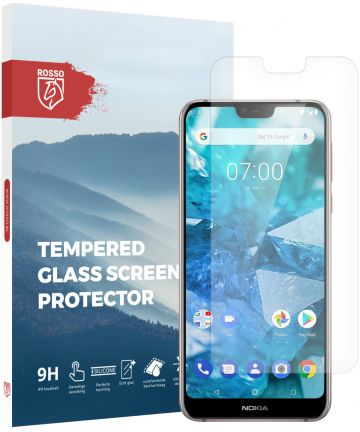 Rosso Nokia 7.1 9H Tempered Glass Screen Protector Screen Protectors