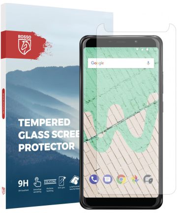 Rosso Wiko View Max 9H Tempered Glass Screen Protector Screen Protectors