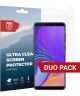 Rosso Samsung Galaxy A9 (2018) Ultra Clear Screen Protector Duo Pack