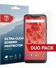 Rosso Wiko View 2 Plus Ultra Clear Screen Protector Duo Pack