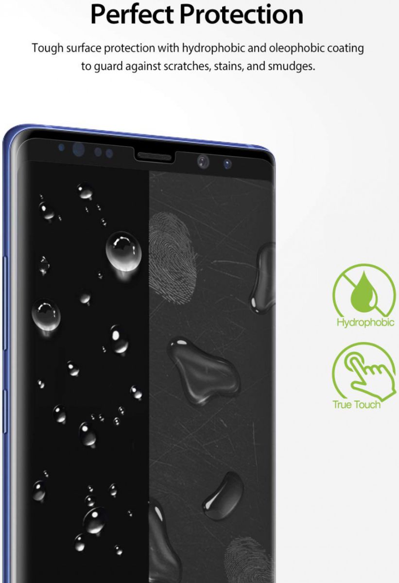 Ringke DualEasy Anti-Stof Screen Protector Galaxy Note 8 [2-Pack] afbeelding 8