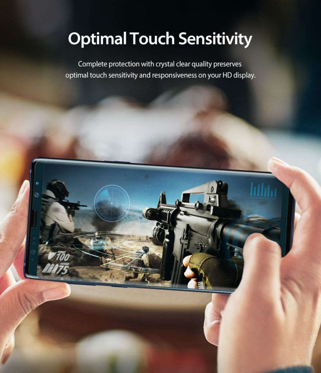 Ringke DualEasy Anti-Stof Screen Protector Galaxy Note 8 [2-Pack] afbeelding 9