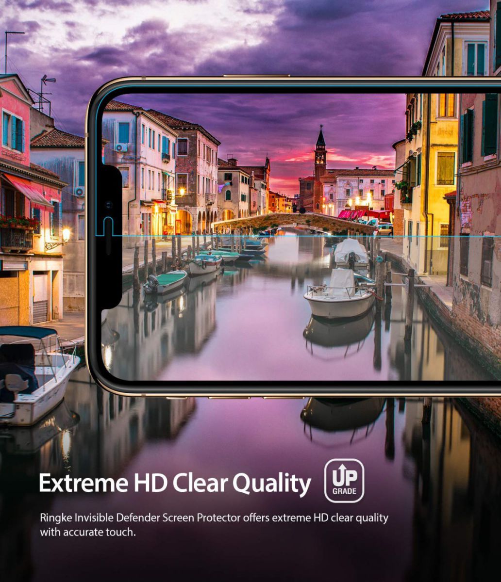 Ringke DualEasy Anti-Stof Screen Protector Apple iPhone XS Max 2-Pack afbeelding 10