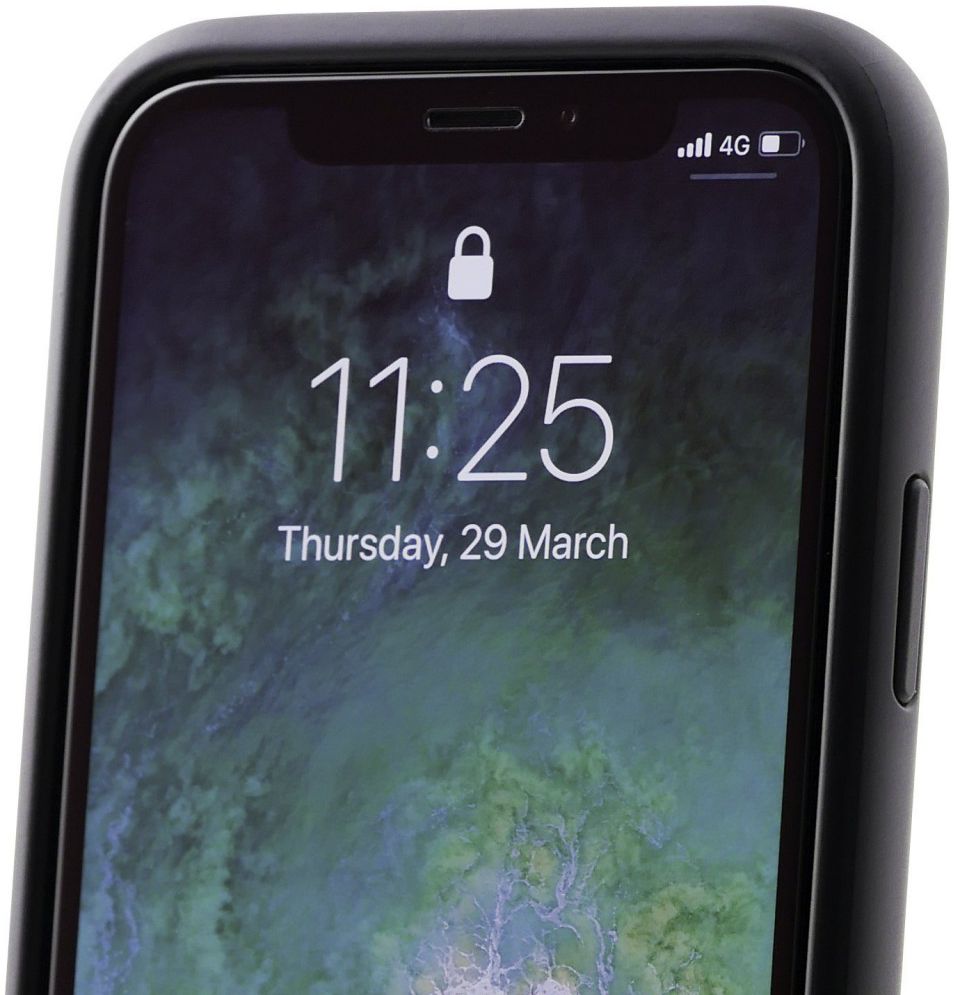 RhinoShield 3D Curved Edge to Edge Tempered Glass iPhone X / XS Zwart afbeelding 7