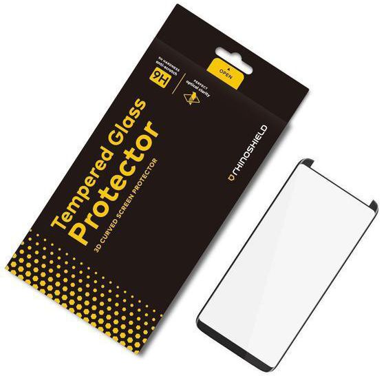 RhinoShield Edge to Edge Tempered Glass Samsung Galaxy S8 Zwart afbeelding 2