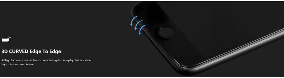 RhinoShield Edge to Edge Tempered Glass Samsung Galaxy S8 Plus Zwart afbeelding 9