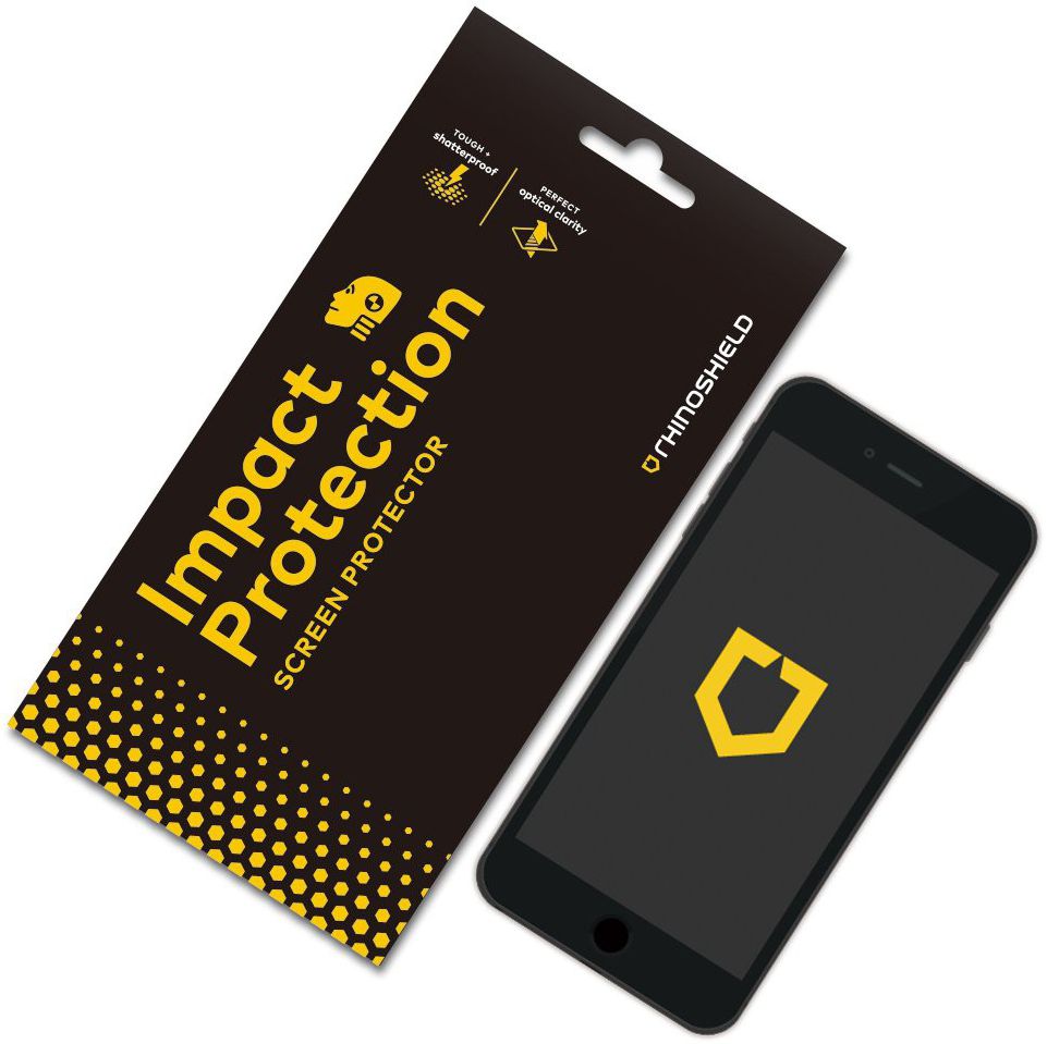 RhinoShield Impact Protection Screen Protector iPhone 6 / 6S Clear afbeelding 4