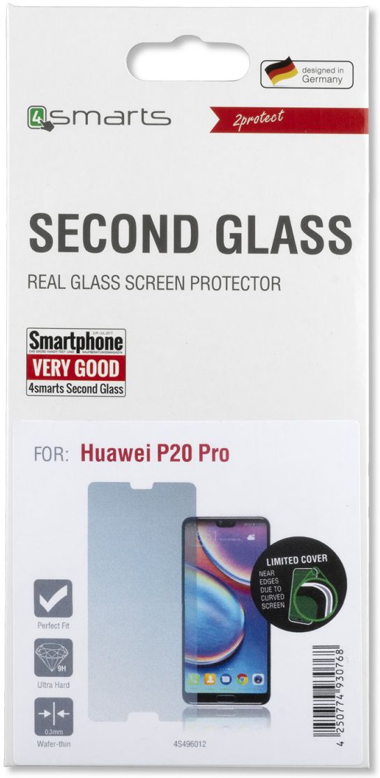 4Smarts Second Glass Huawei P20 Pro Tempered Glass Screen Protector afbeelding 2