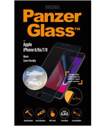PanzerGlass iPhone 7/8 Screen Protector Privacy Camslider CF Zwart