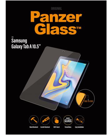 Panzerglass Edge to Edge Samsung Galaxy Tab A 10.5 Screenprotector Screen Protectors