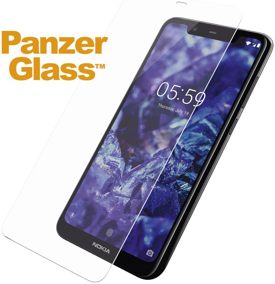 Panzerglass Edge to Edge Nokia 5.1 Plus Screenprotector Zwart afbeelding 2