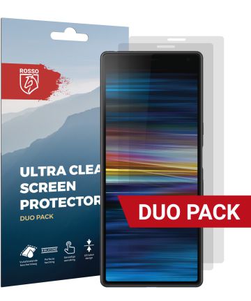 Rosso Sony Xperia 10 Plus Ultra Clear Screen Protector Duo Pack Screen Protectors