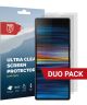 Rosso Sony Xperia 10 Plus Ultra Clear Screen Protector Duo Pack