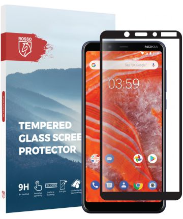 Rosso Nokia 3.1 Plus 9H Tempered Glass Screen Protector Screen Protectors