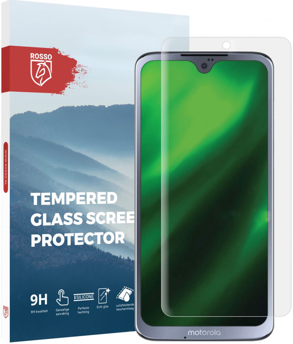 Rosso Motorola Moto G7 9H Tempered Glass Screen Protector afbeelding 1