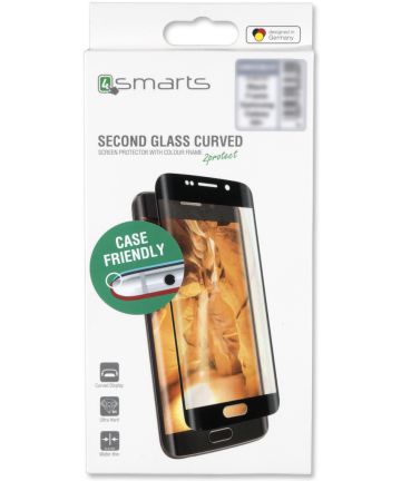 4Smarts Second Glass Case Friendly Huawei Mate 20 Pro Zwart Screen Protectors