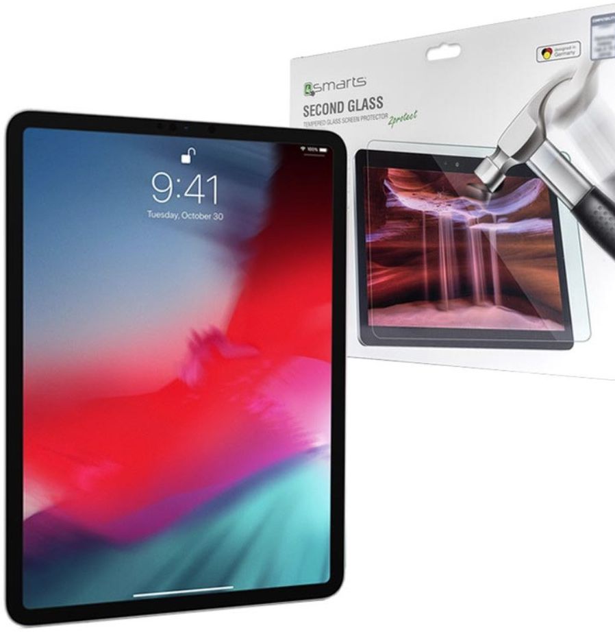 4smarts Second Glass Screenprotector Apple iPad Pro 12.9 afbeelding 1