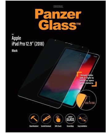 PanzerGlass Apple iPad Pro 12.9 (2018) Privacy Glass met CamSlider Screen Protectors
