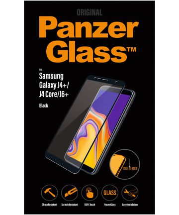 Panzerglass Galaxy J4 Plus / J6 Plus Edge to Edge Screenprotector Screen Protectors