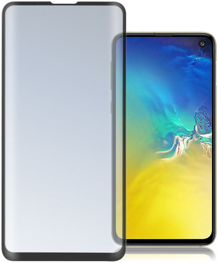 4Smarts Second Glass Colour Frame Samsung Galaxy S10E Zwart afbeelding 2