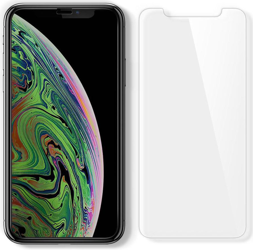 Spigen Apple iPhone XS Tempered Glass Screen Protector (2 Pack) afbeelding 3