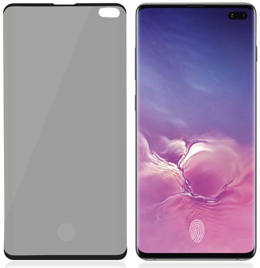 PanzerGlass Galaxy S10 Plus Privacy Glass Screenprotector Zwart afbeelding 6