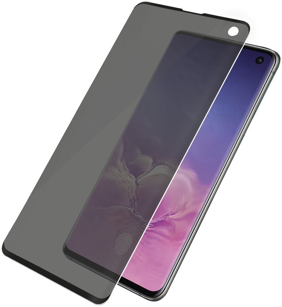 PanzerGlass Samsung Galaxy S10 Privacy Glass Screenprotector Zwart afbeelding 4