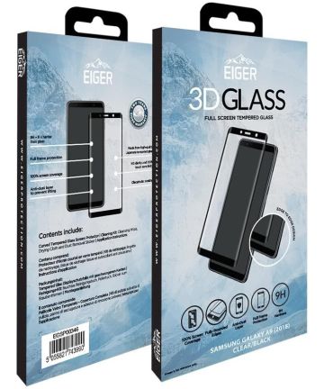 Eiger Tempered Glass Screen Protector Samsung Galaxy A9 (2018) Screen Protectors