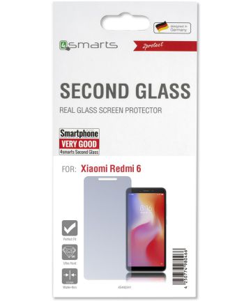 4Smarts Second Glass Xiaomi Redmi 6 Screen Protectors