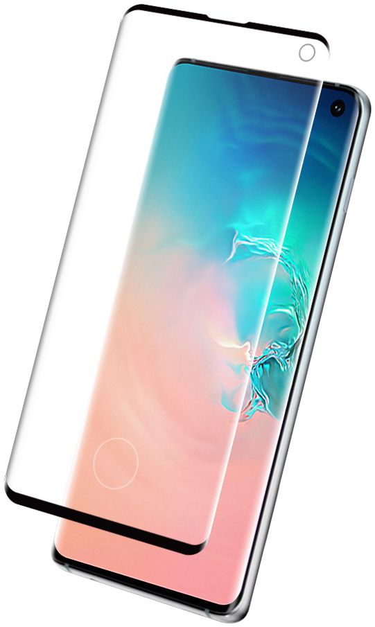 Eiger Samsung Galaxy S10 Tempered Glass Case Friendly Gebogen afbeelding 2