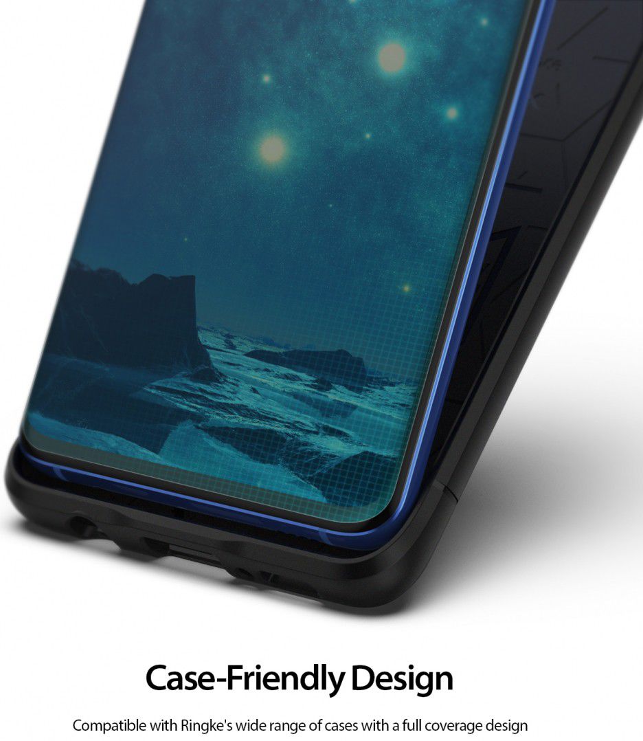 Ringke Dual Easy Samsung Galaxy S10 Plus Screen Protector (2-Pack) afbeelding 12