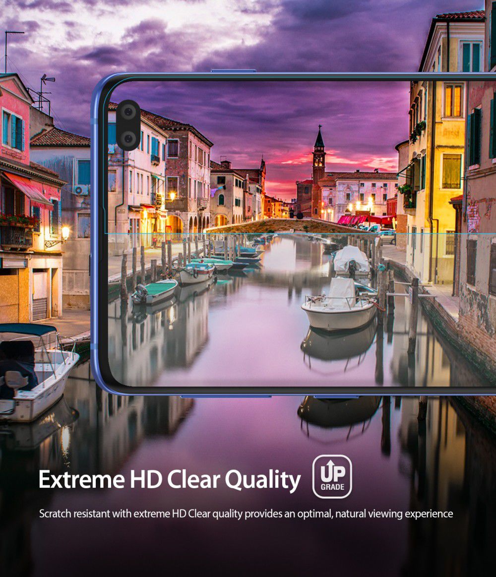 Ringke Dual Easy Samsung Galaxy S10 Plus Screen Protector (2-Pack) afbeelding 11
