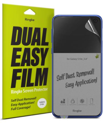 Ringke Dual Easy Samsung Galaxy S10E Screen Protector (2-Pack) Screen Protectors
