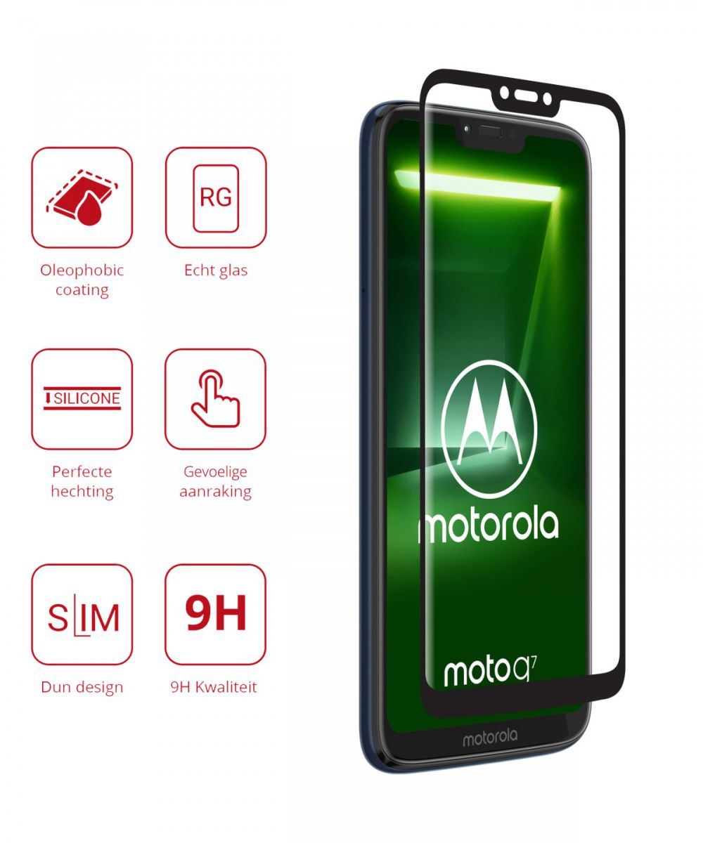 Rosso Motorola Moto G7 Power 9H Tempered Glass Screen Protector afbeelding 2