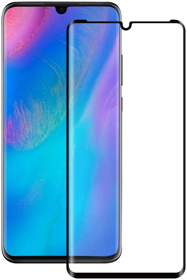 Eiger Tempered Glass Screen Protector Huawei P30 Pro Zwart GSMpunt.nl