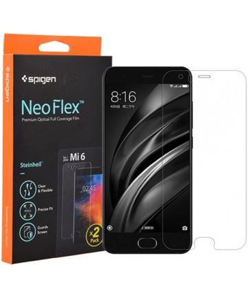 Spigen Neo Flex Screen Protector Xiaomi Mi 6 (2 Pack) Screen Protectors