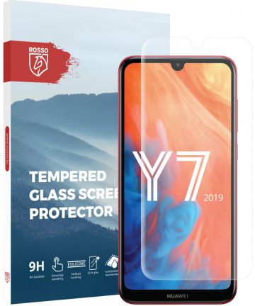 Rosso Huawei Y7 (2019) 9H Tempered Glass Screen Protector Screen Protectors