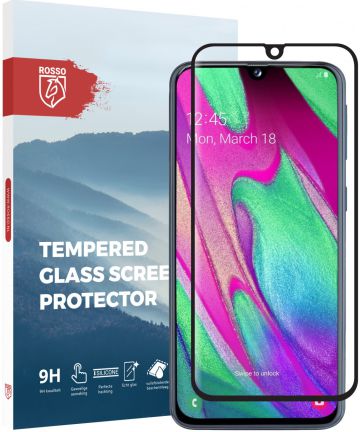Rosso Samsung Galaxy A40 9H Tempered Glass Screen Protector Screen Protectors